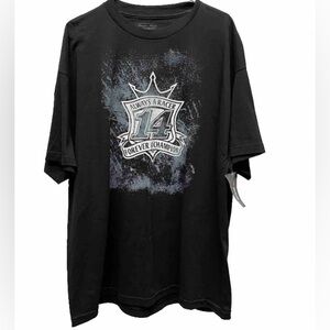 Stewart Haas Racing t-shirt men's size 2XL Tony Stewart #14 black new with tags